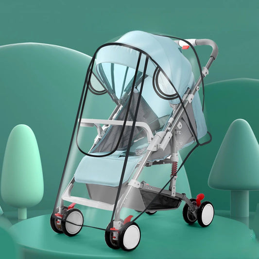 Waterproof Wind Dust Shield Baby Stroller Pushchair