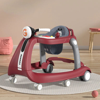 One-click Folding Early Baby Walkers