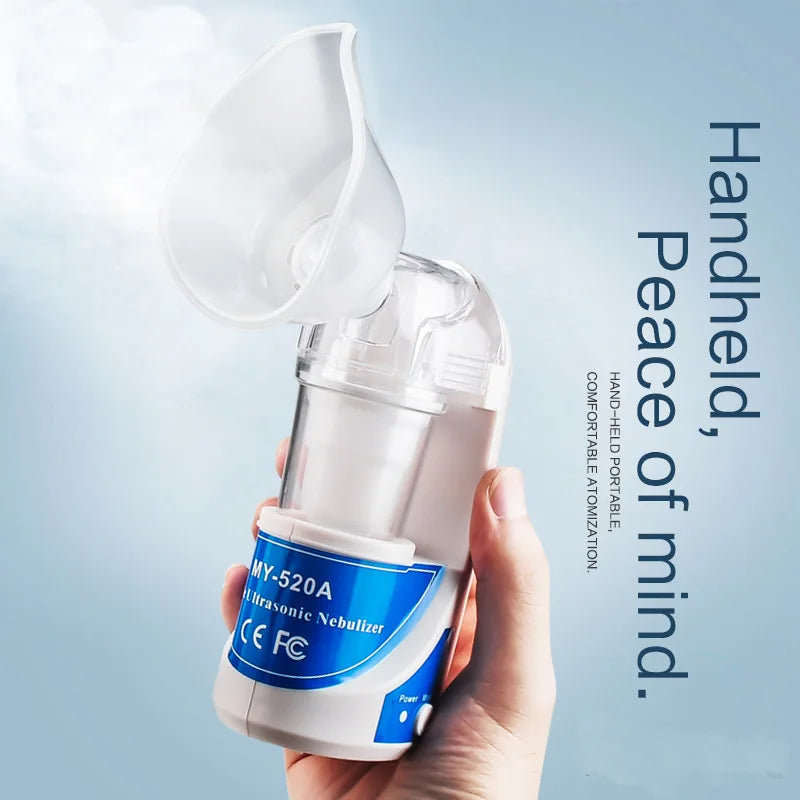 Rechargeable Mini Mesh Nebulizer Inhaler Medical Steamer