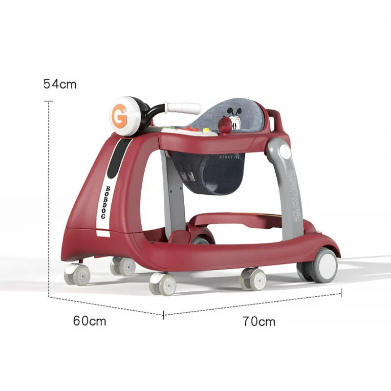 One-click Folding Early Baby Walkers